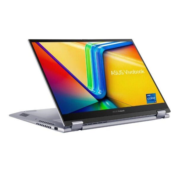 ⁦ASUS Vivobook S 14 Flip Convertable Laptop, Intel Core i5 1335u, 8GB RAM, 512GB SSD, 14-inch, Intel Graphics UHD, Windows 11 Home⁩ - الصورة ⁦3⁩