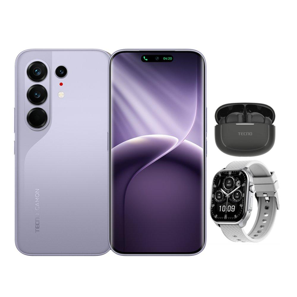 Tecno Camon 50 Ultra 5G Phone, MediaTek Dimensity 7400 Ultimate, 12GB, 256 GB, 6.78-inch - الصورة 5